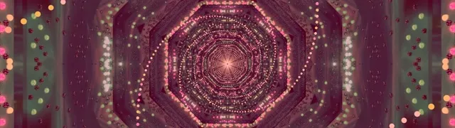 Roosa Neoon Tunnel Ekraanisäästja 32:9 Super Ultralaius 60fps VJ Loop