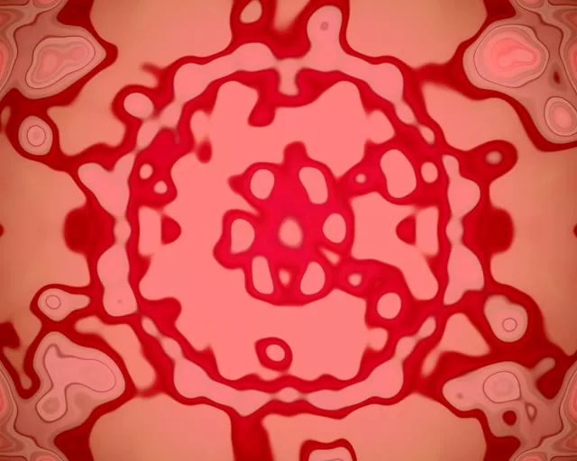 Neoon Tunnel Roosa Amoeba Rakk VJLoops 5:4 Tööstuslik 60fps Ekraanisäästja