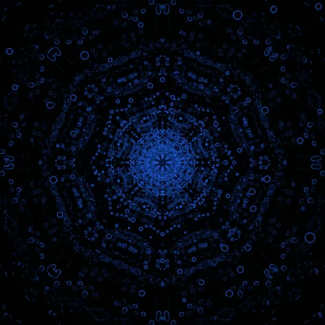 Neon Tunnel Magenta Fractaal Ringen Vj Loop 1:1 Vierkant 60fps Schermbeveiliging