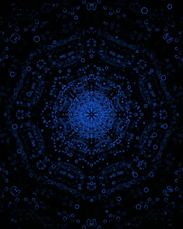 Vj loop Magenta Aštuonkampis Neoninis Tunelis 60fps Ekrano užsklanda 4:5 Instagram