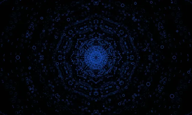 Túnel de Neón Vórtice Mandala Fractal Rosa VJ Loop 5:3 Wide 60fps Salvapantallas