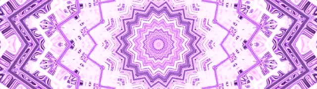 Rosa Lila Neon Tunnel Kaleidoskop Skärmsläckare 32:9 Super Ultrawide 60fps VJ Loop