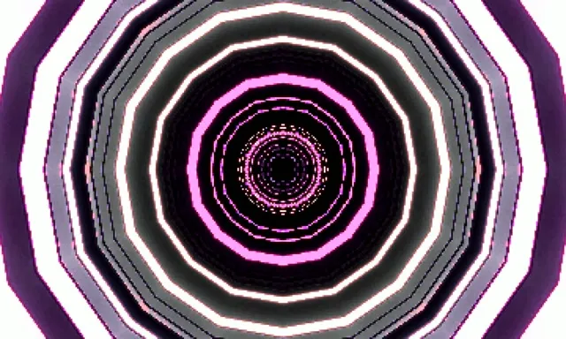 Neon Tonnel Pienk Pers Agthoek Vorteks Skermbeskurmer 5:3 Wide 60fps VJLoops