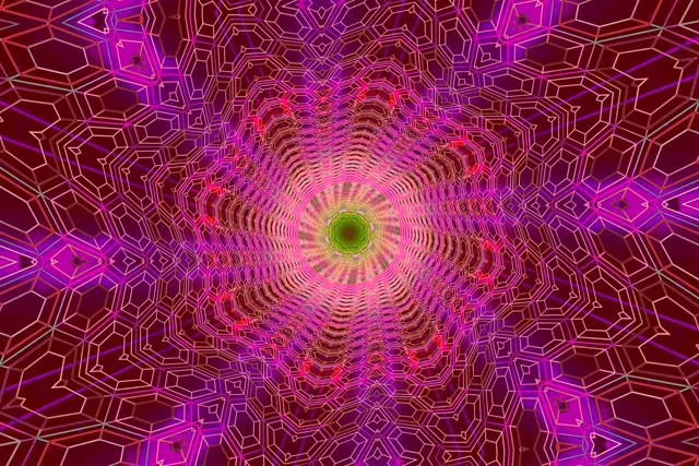 Неонов Тунел Калейдоскоп VJLoops 3:2 Surface 60fps Скрийнсейвър