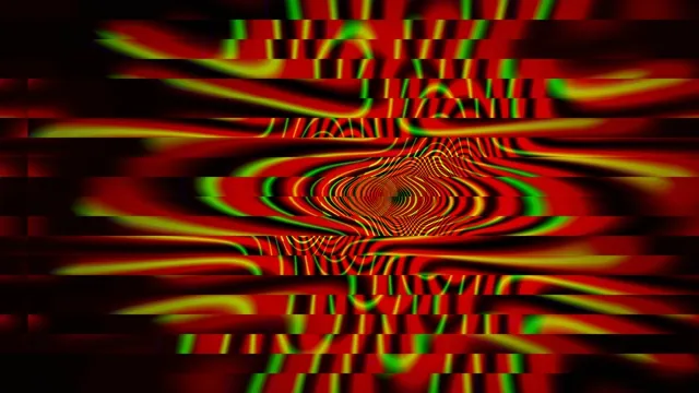 Psychedelic Neon Vortex 4K Tunnel Motion Graphics
