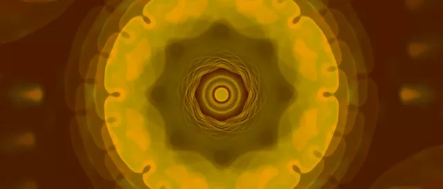 脈動同心圓霓虹隧道 21:9 超寬屏 60fps VJLoops 螢幕保護程式