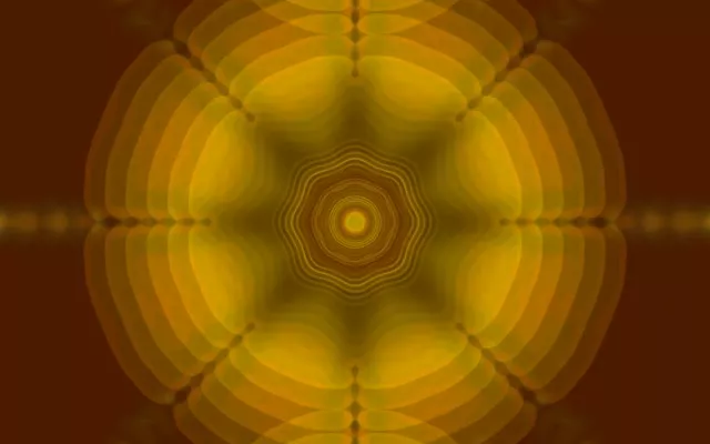 Pulsating Concentric Neon Tunnel 16:10 Macbook 60fps Screensaver VJ Loop