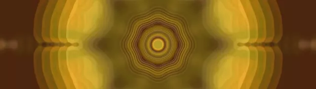 Pulsating Golden Octagon Neon Tunnel VJLoops 32:9 Ultrawide 60fps Screensaver