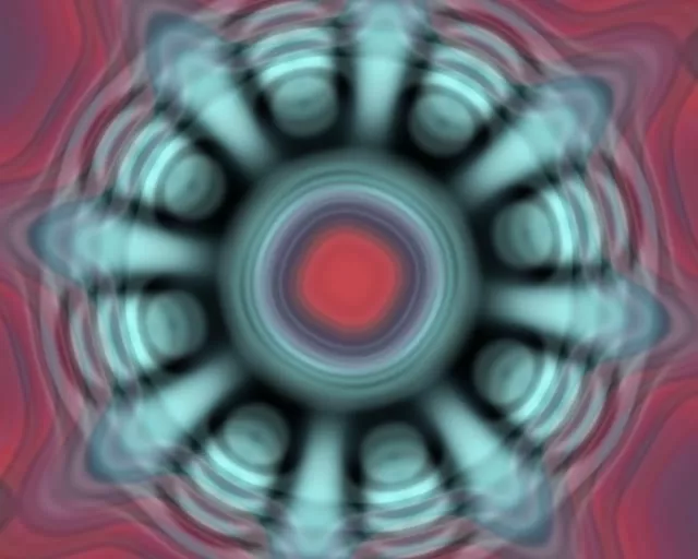 Pulsating Neon Tunnel | 5:4 Industrial 60fps VJ Loop Screensaver