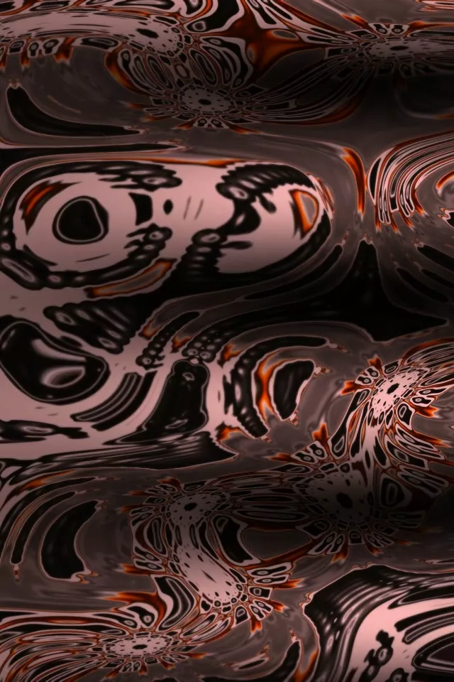 Pulsating Neon Tunnel Kaleidoscope | 2:3 Portrait 60fps Screensaver