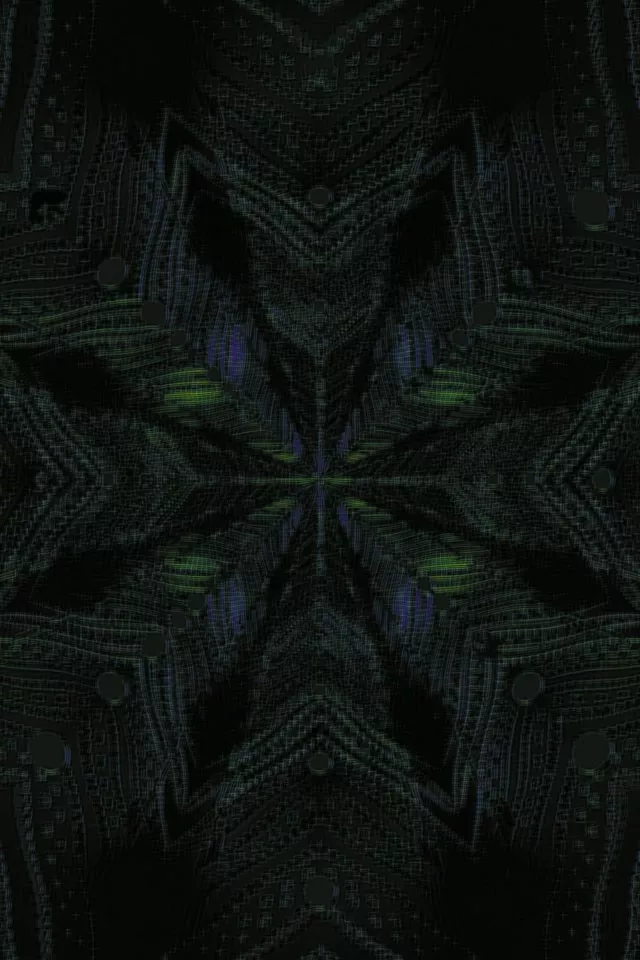 Túnel Neón Calidoscopio Pulsante | 2:3 Retrato 60fps VJ Loop Protector de Pantalla