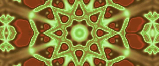 Pulsating Neon Tunnel Kaleidoscope | VJ Loop 60fps 2.39:1 Screensaver