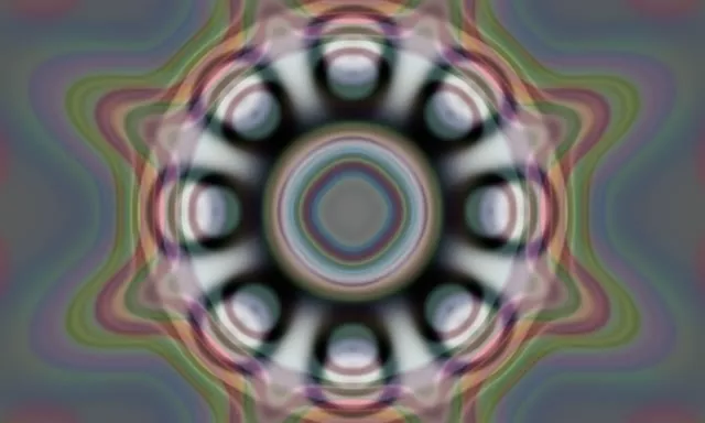 Pulsating Neon Tunnel Kaleidoscope | VJ Loop 60fps 5:3 Wide Screensaver