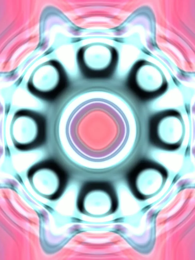 脈動霓虹隧道轉輪 3:4 iPad 直向 60fps VJ Loop 螢幕保護程式