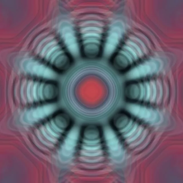 脈動霓虹隧道 VJLoops 1:1 正方形 60fps 螢幕保護程式 萬花筒