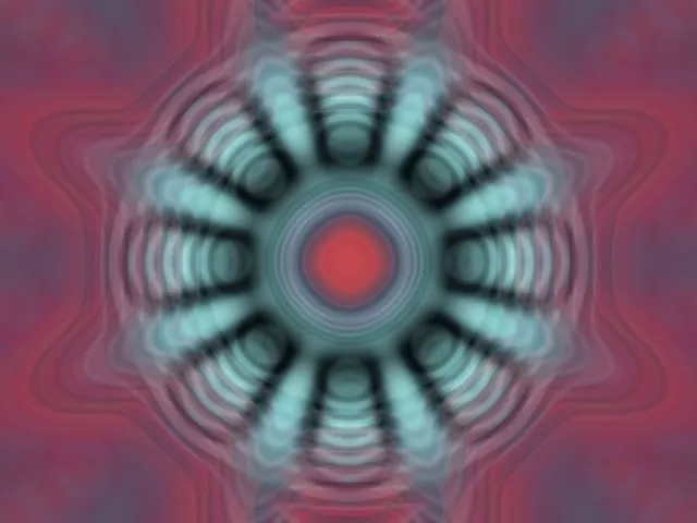 Pulsating Neon Tunnel | VJ Loop 4:3 Classic 60fps Screensaver Motion Background