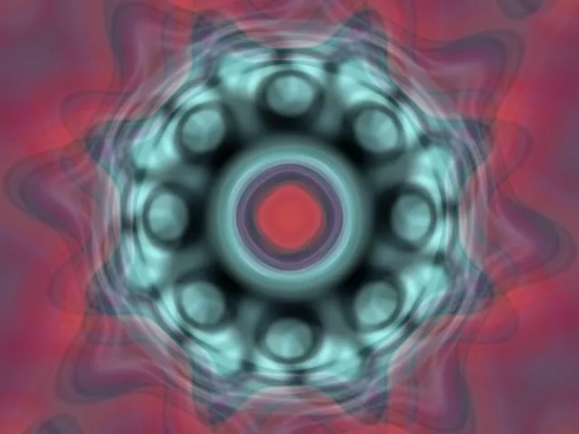 Pulsating Neon Tunnel VJ Loop 4:3 Classic 60fps Screensaver Motion Background