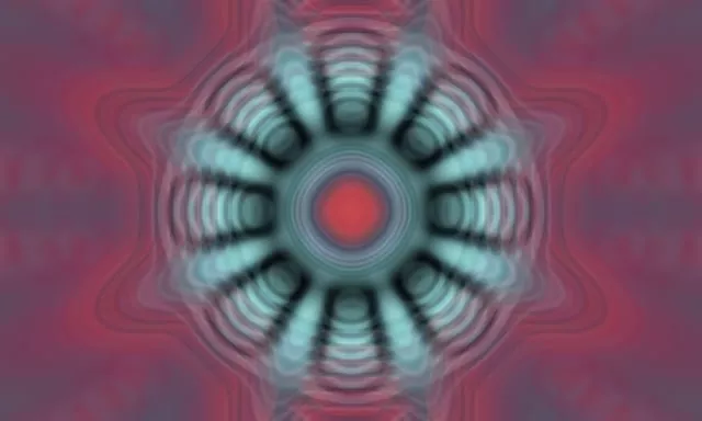 Pulsating Neon Tunnel VJ Loop 60fps 5:3 Wide Screensaver Motion Background