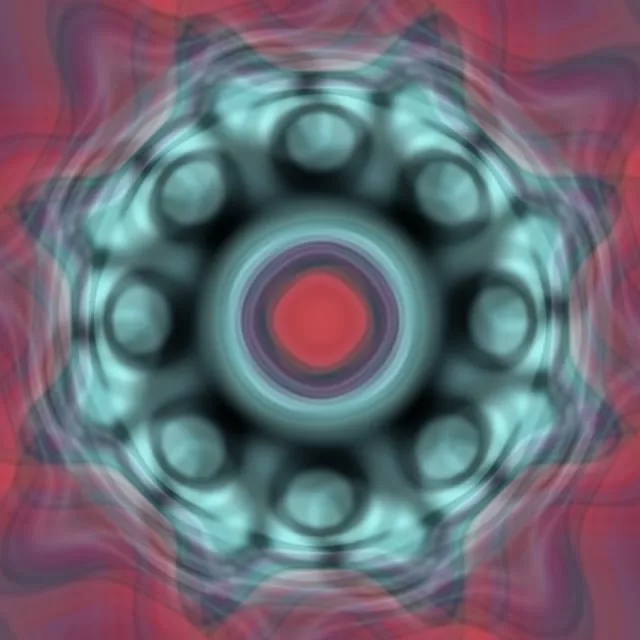 脈動霓虹隧道渦旋 | 1:1 正方形 60fps 螢幕保護程式 VJLoops