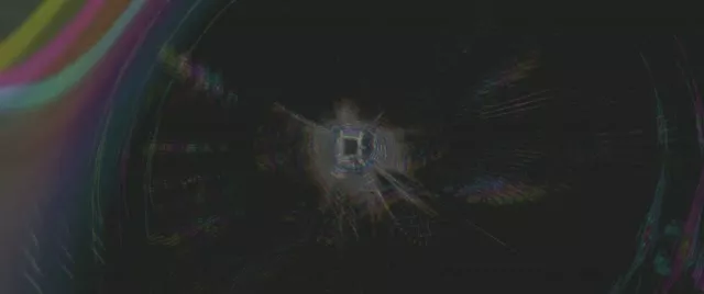 Παλλόμενη Σήραγγα Neon Δίνος 2.39:1 Cinemascope 60fps Screensaver Loop