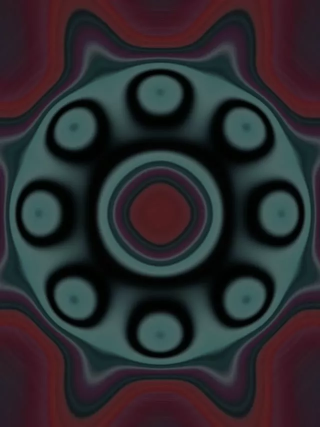 脈動八邊形霓虹隧道 3:4 iPad 豎向 60fps 螢幕保護程式 VJLoops