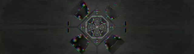 Pulsating Octagon Neon Tunnel VJ Loop 32:9 Ultrawide 60fps Screensaver