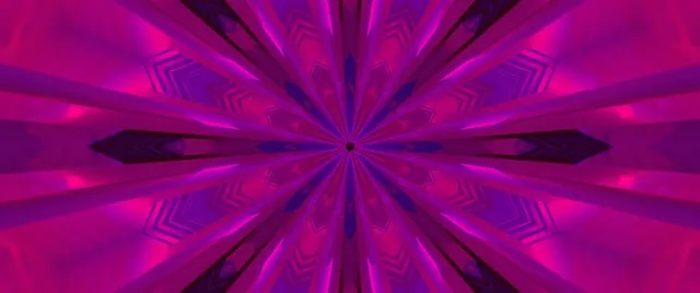 Pulsējošs Rozā Neon Tunelis VJ Loop 2.39:1 Cinemascope 60fps Ekrānsaudzētājs