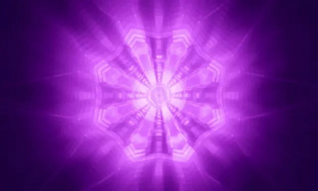 Pulsating Purple Neon Tunnel VJ Loop 5:3 Wide 60fps Screensaver
