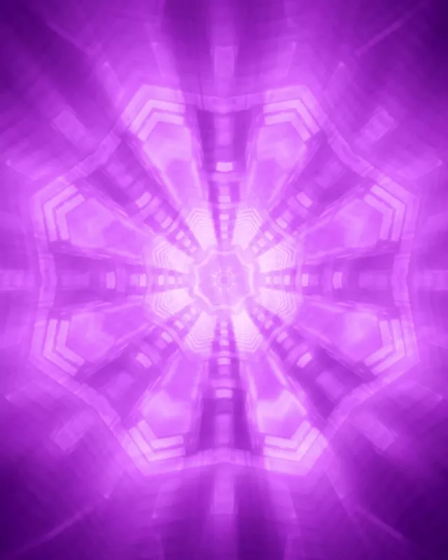 Pulsating Purple Neon Tunnel VJ Loop 60fps 4:5 Instagram Screensaver
