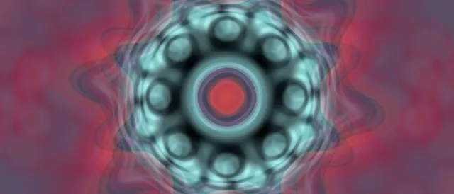 Pulsating Red Neon Tunnel Vortex 21:9 Ultrawide 60fps Screensaver Loop