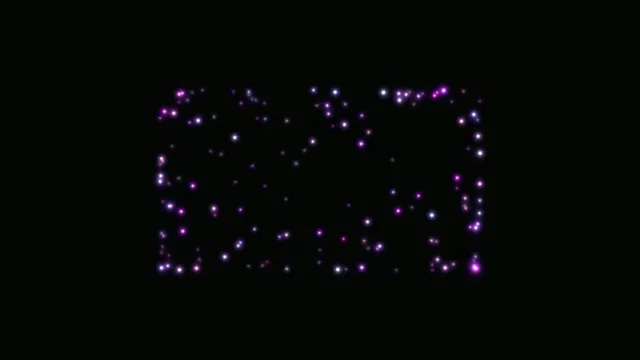 Purple Glowing Particles Map Animation 4K