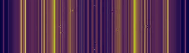 Purpurs zeltains neon tunelis VJLoops 32:9 ultraplats 60fps ekrānsaudzētājs