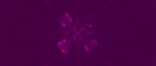 Neon Tunel More Fraktala Pantaila-babeslea 21:9 Ultrawide 60fps VJ Loop