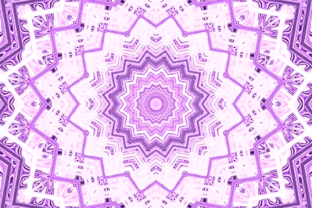 Lila Neon Alagút Kaleidoszkóp 3:2 surface 60fps Képernyővédő VJ Loop