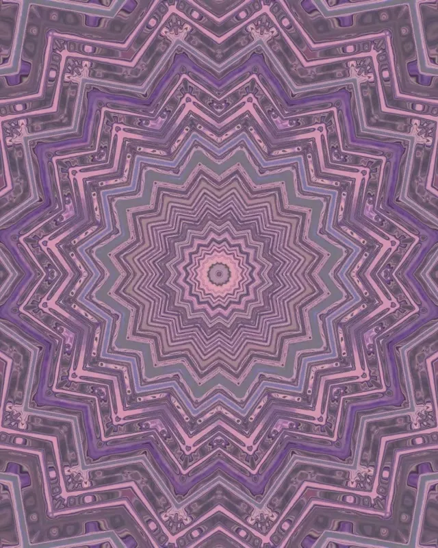 Неоновый туннель фиолетовая звезда калейдоскоп Vj Loop 4:5 Instagram 60fps заставка