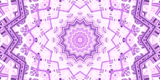 Lila Neon Tunnel Kaleidoskop Bildschirmschoner 2:1 Univisium 60fps VJ Loop