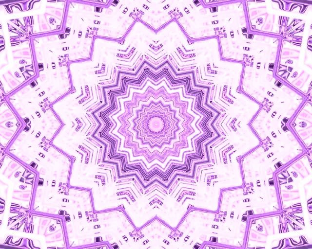 紫色霓虹隧道萬花筒螢幕保護程式 5:4 工業規格 60fps VJ Loop