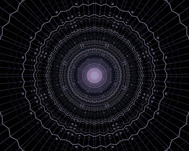 VJLoops Tollán Neon Corcra Líon Guairneán 5:4 industrial 60fps Scáileán Coimeádaí