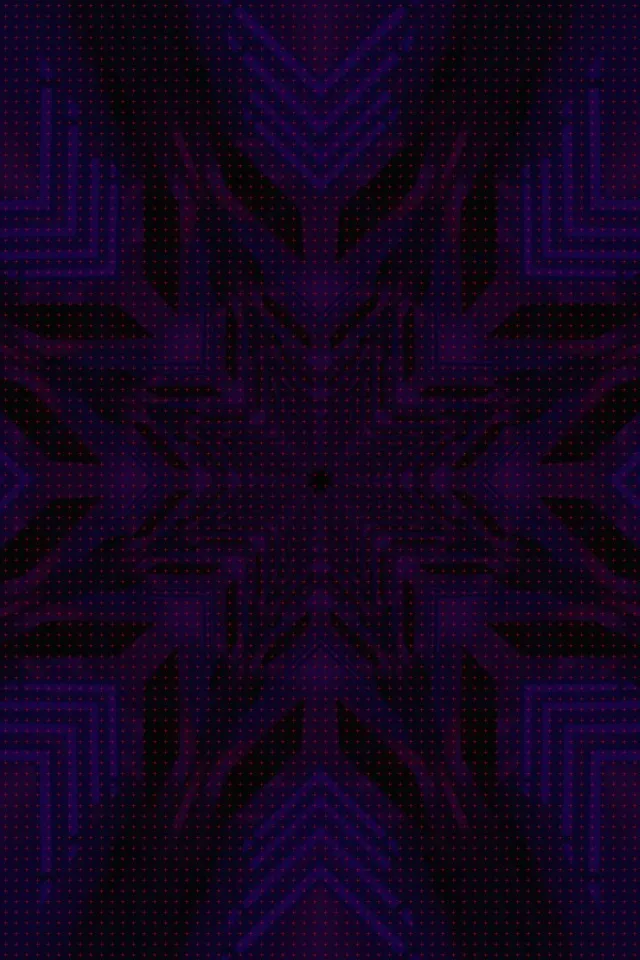 Neon Tunel Ljubičasti Križ Kaleidoskop Vj Loop 2:3 Photo Portrait 60fps Čuvar Ekrana