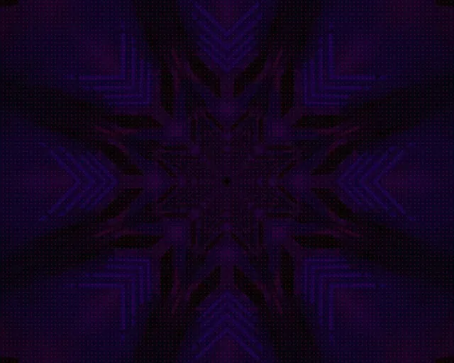 Neon Tunneli Violetti Tähtipurkaus VJ Loop 5:4 Industrial 60fps Näytönsäästäjä