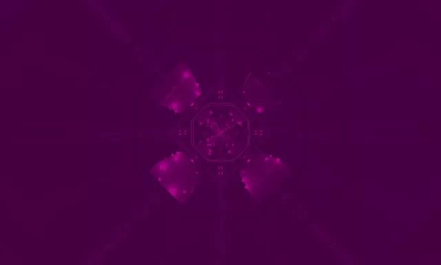 Violetinio Neon Tunelio Ekrano Užsklanda 5:3 Platus 60fps VJ Loop PC Laptop