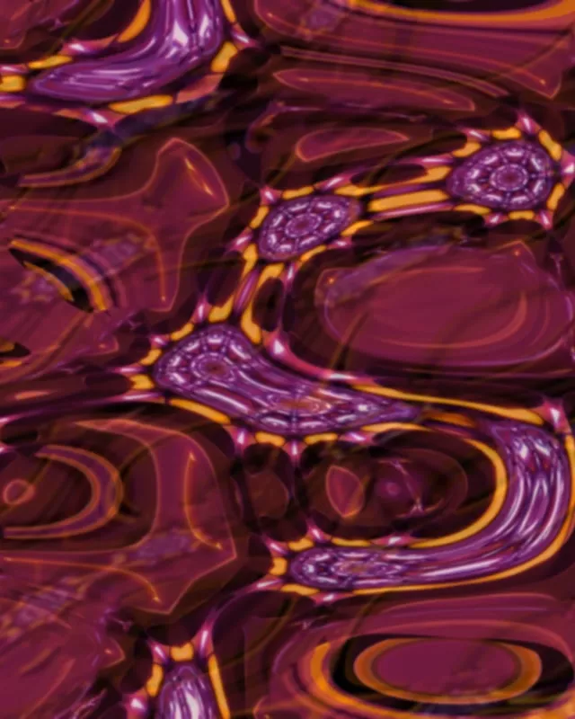 Purple Neon Tunnel Spiraling Vortex VJ Loop 4:5 Instagram 60fps Screensaver