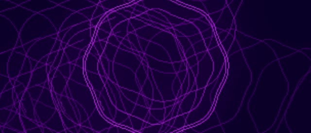 Purple Neon Tunnel VJLoops 21:9 Ultrawide 60fps Screensaver Animation