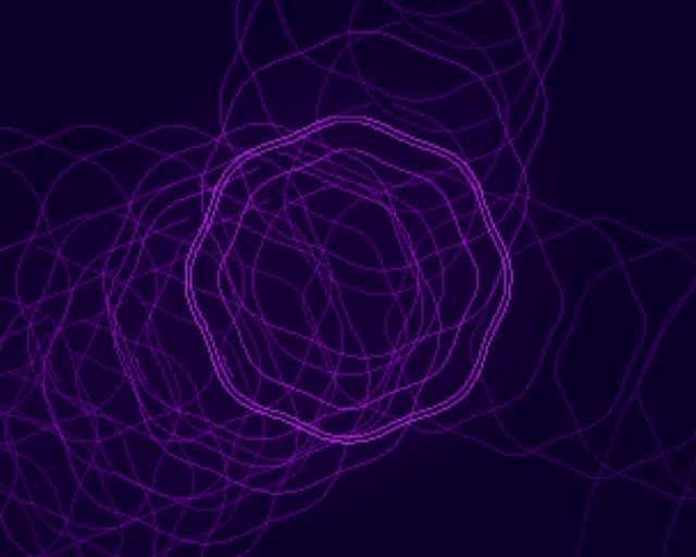Violetne Neon Tunnel VJ Loop 5:4 Industrial 60fps Screensaver Motion