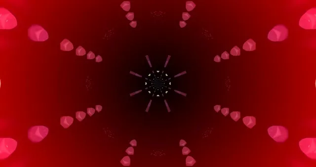 Purple Pink Bokeh Neon Tunnel VJ Loop 4K 60fps