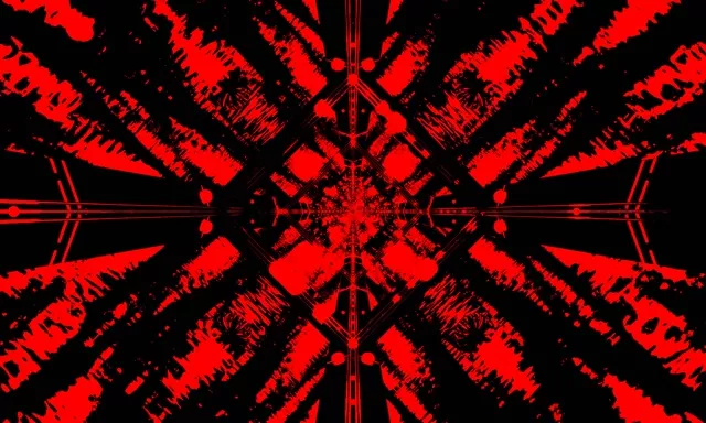 Pulang Itim Neon Tunnel Screensaver 5:3 wide 60fps Vj loop