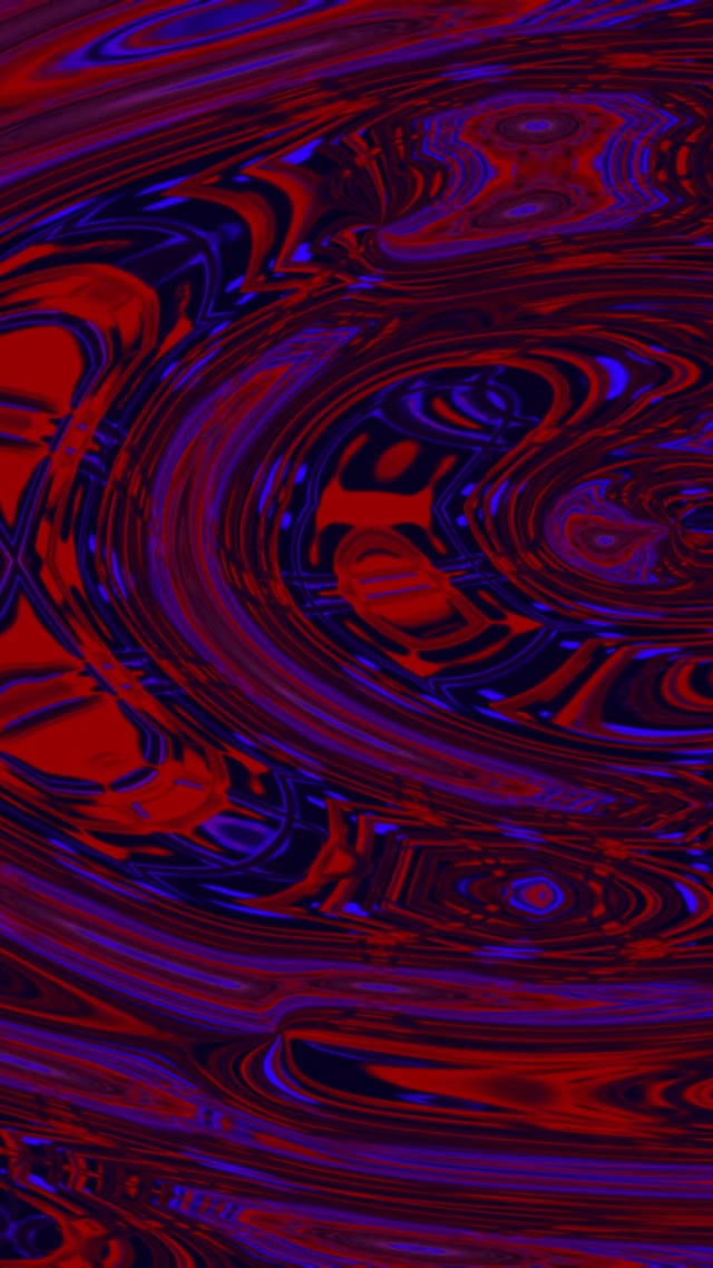 Red Blue Neon Tunnel VJ Loop 9:16 Reels 60fps Screensaver Motion Background