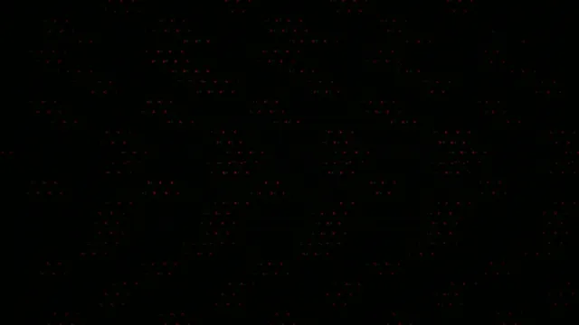 Red Digital Particles Abstract Background Animation