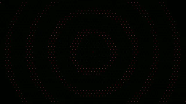 Red Digital Particles Abstract Motion Background