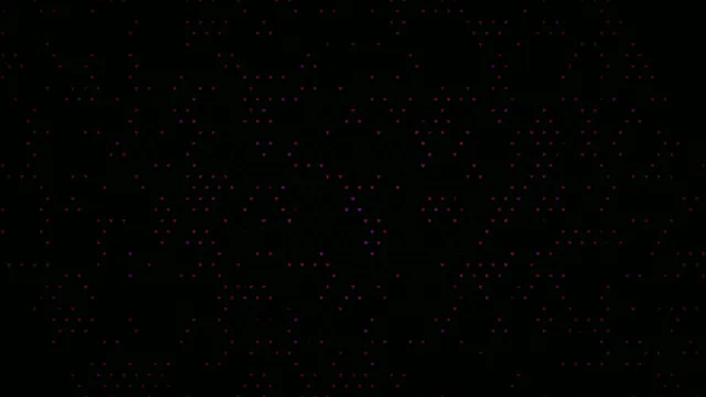 Red Floating Particles on Black Background - 4K